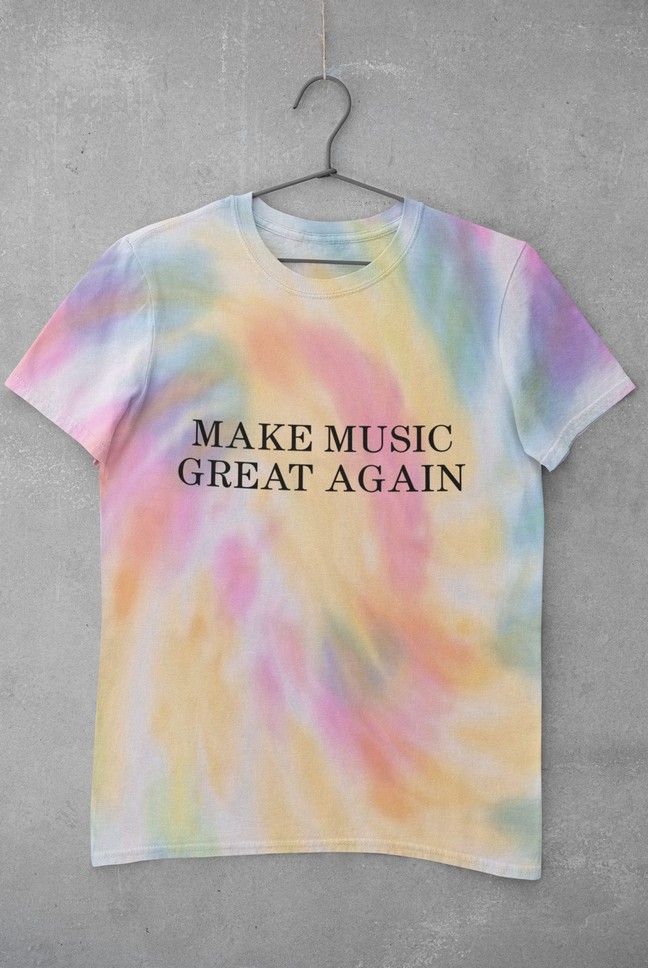 Make Music Great Again (Black Text) T-Shirt Men's T-Shirts 19 Make Music Great Again (Black Text) T-Shirt Men's T-Shirts 19