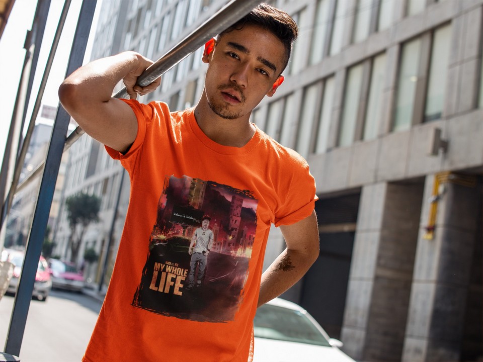My Whole Life By Nice Album Art (Design 1) T-Shirt MyWholeLife Men's T-Shirts 3 My Whole Life By Nice Album Art (Design 1) T-Shirt Men's T-Shirts MyWholeLife 3