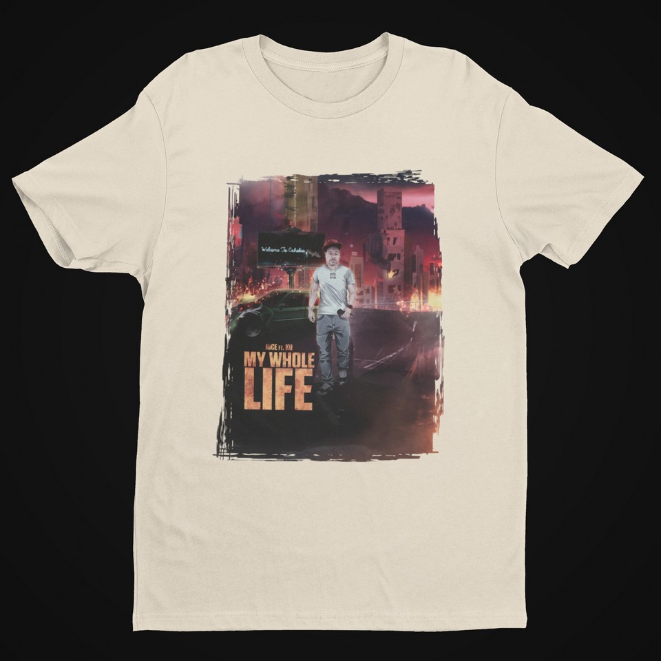 My Whole Life By Nice Album Art (Design 1) T-Shirt MyWholeLife Men's T-Shirts 2 My Whole Life By Nice Album Art (Design 1) T-Shirt Men's T-Shirts MyWholeLife 2