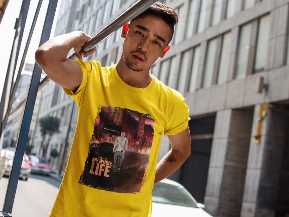 My Whole Life By Nice Album Art (Design 1) T-Shirt MyWholeLife Men's T-Shirts 4 My Whole Life By Nice Album Art (Design 1) T-Shirt Men's T-Shirts MyWholeLife 4