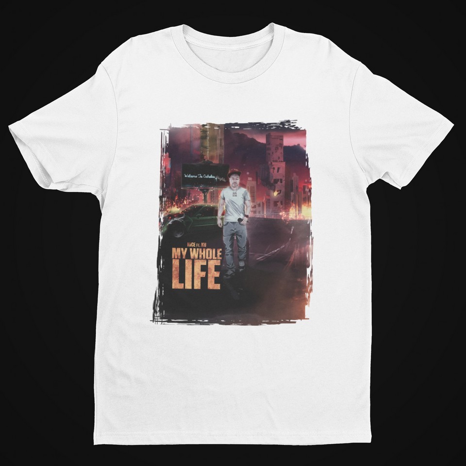 My Whole Life By Nice Album Art (Design 1) T-Shirt MyWholeLife Men's T-Shirts 8 My Whole Life By Nice Album Art (Design 1) T-Shirt Men's T-Shirts MyWholeLife 8