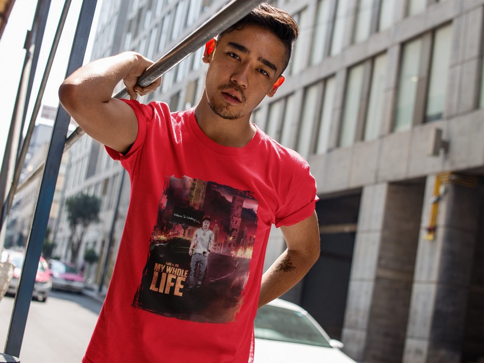 My Whole Life By Nice Album Art (Design 1) T-Shirt MyWholeLife Men's T-Shirts 13 My Whole Life By Nice Album Art (Design 1) T-Shirt Men's T-Shirts MyWholeLife 13