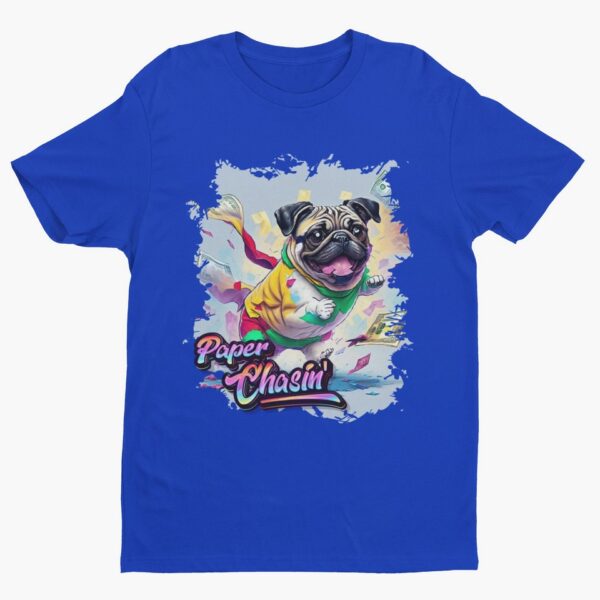 Paper Chasin’ Money Hungry Pug T-Shirt Men's T-Shirts ThisPaper 8
