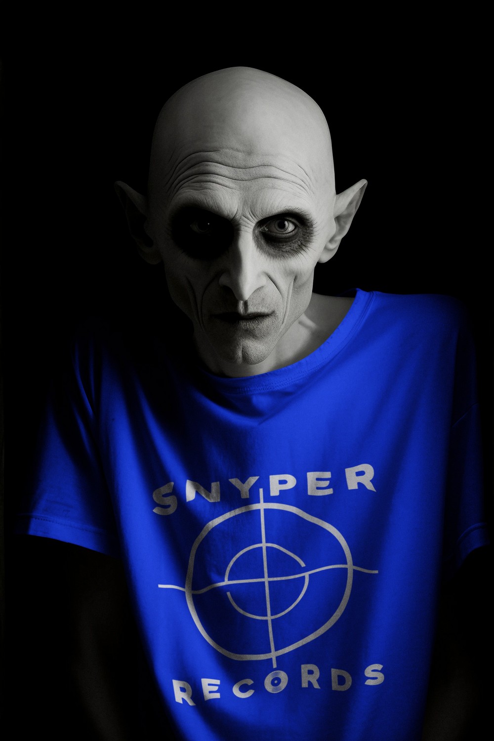 Snyper Records Classic White Hip-Hop Logo T-Shirt snyper Men's T-Shirts 34 Snyper Records Classic White Hip-Hop Logo T-Shirt Men's T-Shirts snyper 34