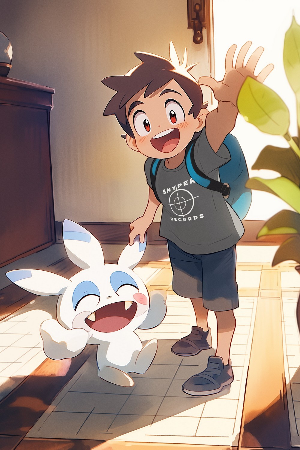 Snyper Records Classic White Hip-Hop Logo T-Shirt snyper Men's T-Shirts 36 Snyper Records Classic White Hip-Hop Logo T-Shirt Men's T-Shirts snyper 36